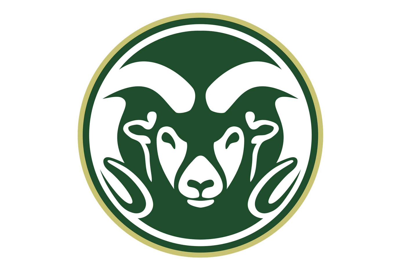 Colorado State Rams Football Helmet