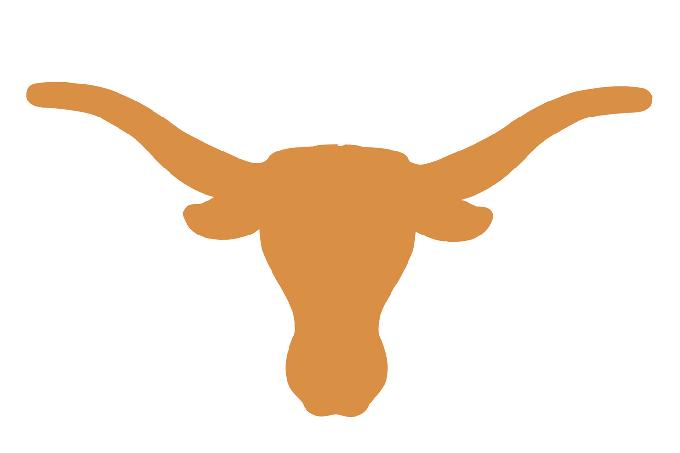 Texas Longhorns Football Helmet