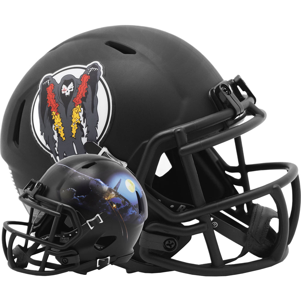 af football helmet Riddell Air Force Falcons Ghostrider Speed Mini Helmet