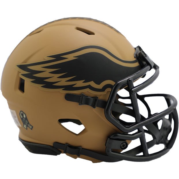 Philadelphia Eagles Salute To Service 2023 Riddell Speed Mini Helmet