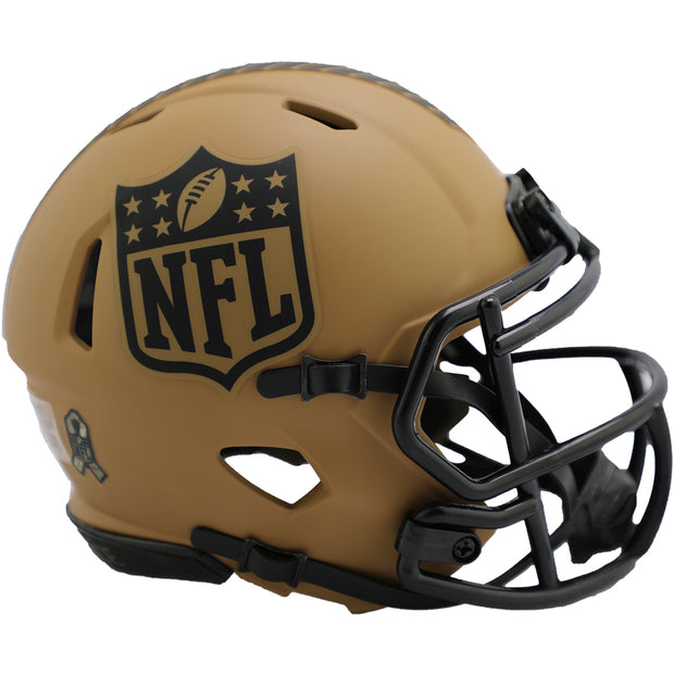 NFL Shield Salute To Service 2023 Riddell Speed Mini Helmet