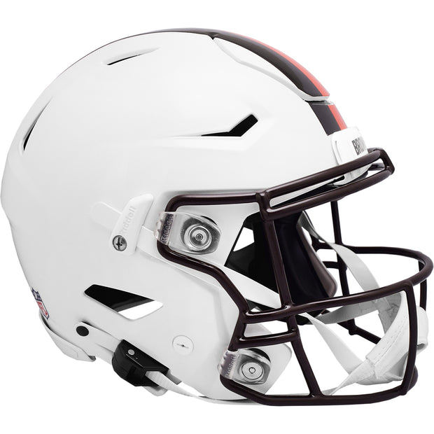 Cleveland Browns White Alternate SpeedFlex Authentic Helmet