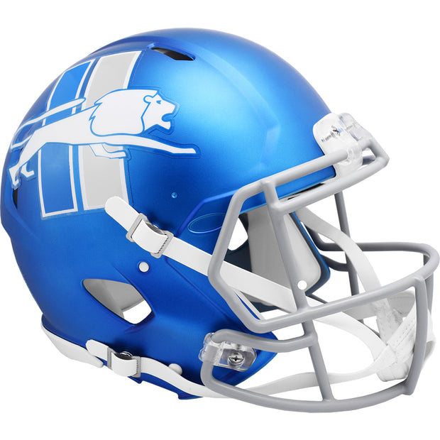 Detroit Lions Blue Alternate Speed Authentic Helmet