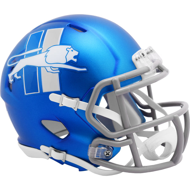 Detroit Lions Blue Alternate Mini Helmet