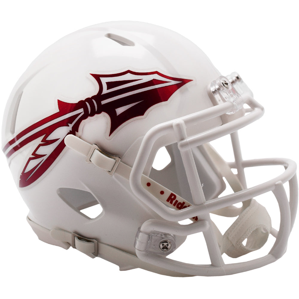 FSU Seminoles Riddell Speed Mini Helmet - White 2022