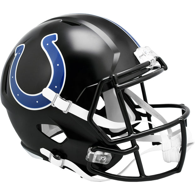 Indianapolis Colts Black Alternate Replica Football Helmet