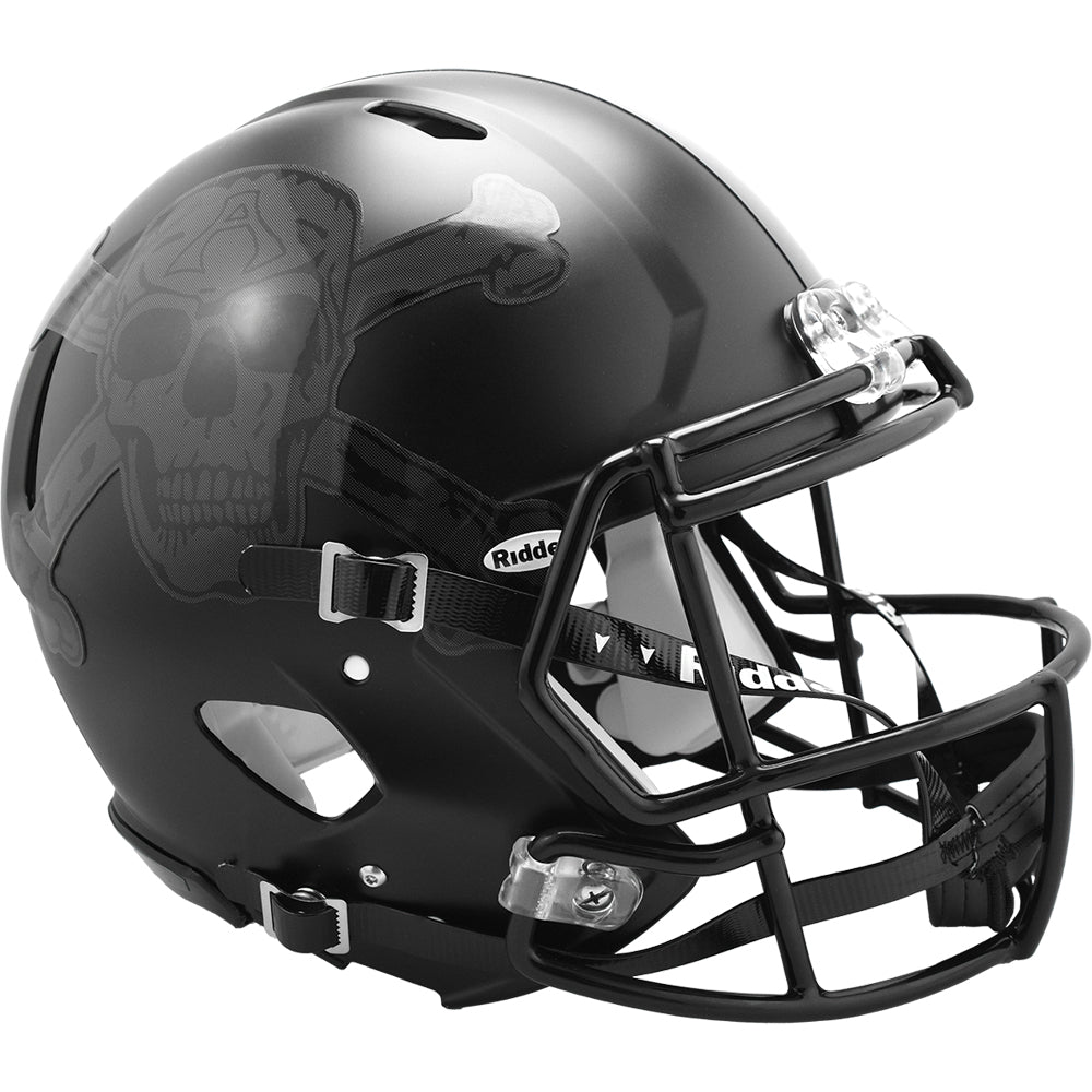 Army Black Knights Riddell Speed Authentic Helmet - Skull & Crossbones
