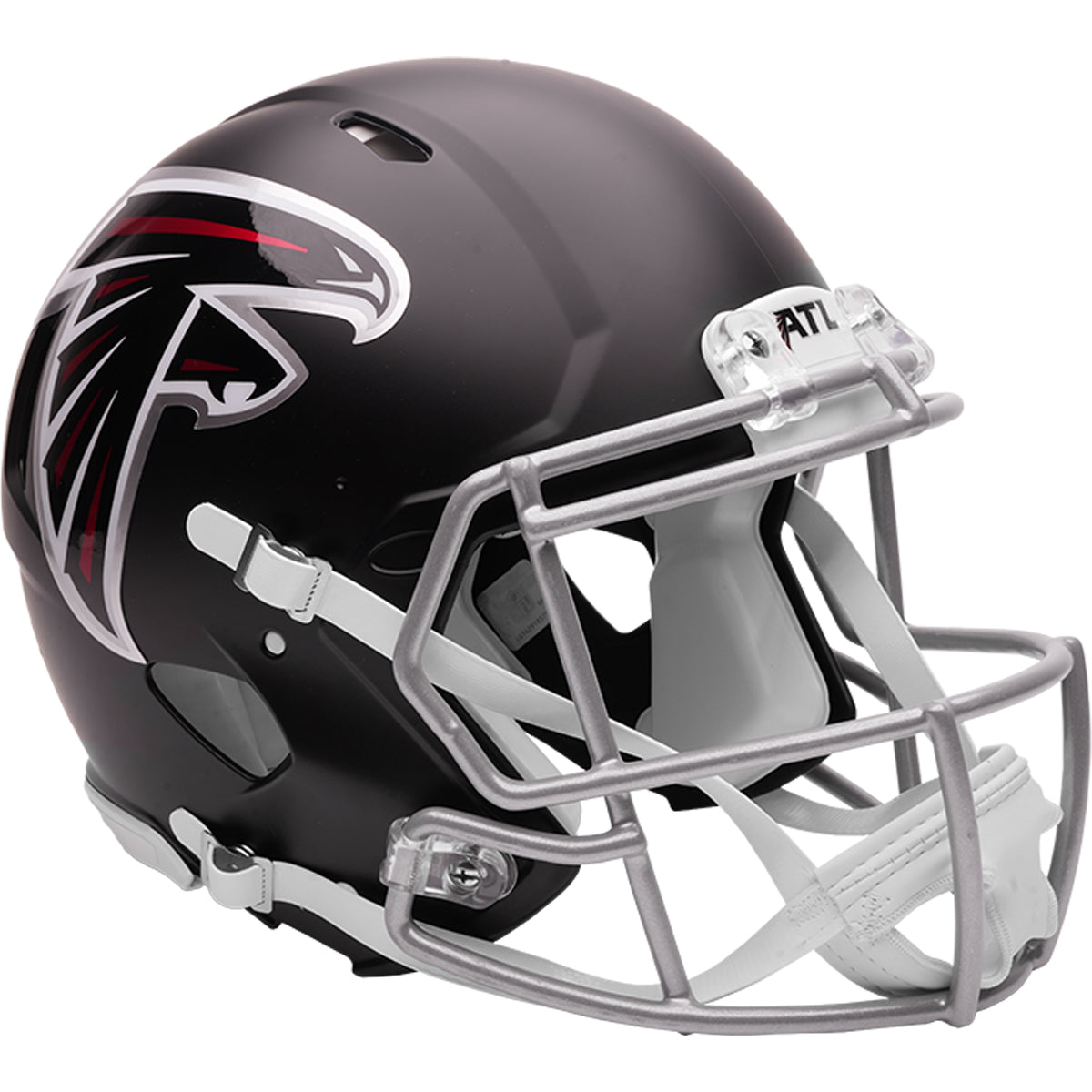 afa football helmet Atlanta Falcons Primary Speed F/S Authentic BERN Brentwood 2.0 Helmet TNF Based on one of Color:Navy - In Stock