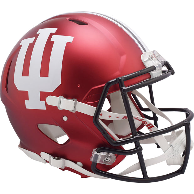 Indiana Hoosiers Anodized Riddell Speed Authentic Football Helmet