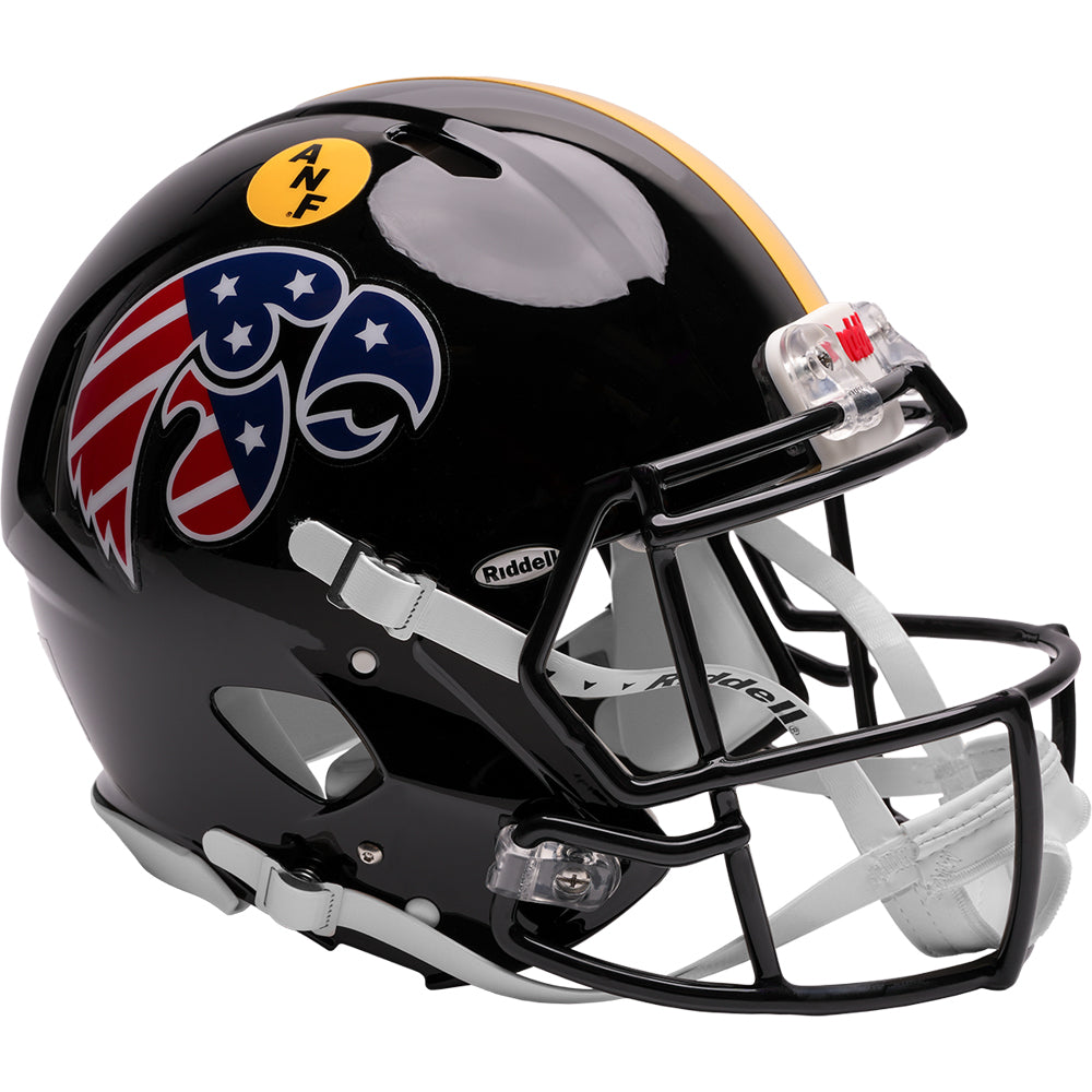 Iowa Hawkeyes Riddell Speed Authentic Helmet - Stars & Stripes