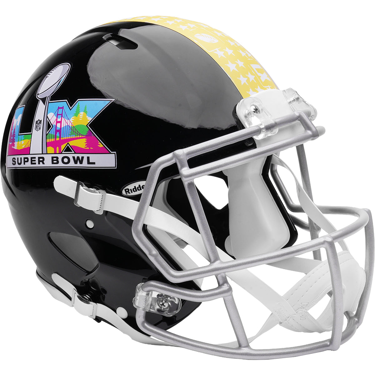 Super Bowl 60 Riddell Speed Authentic Helmet – The Speedy Cheetah