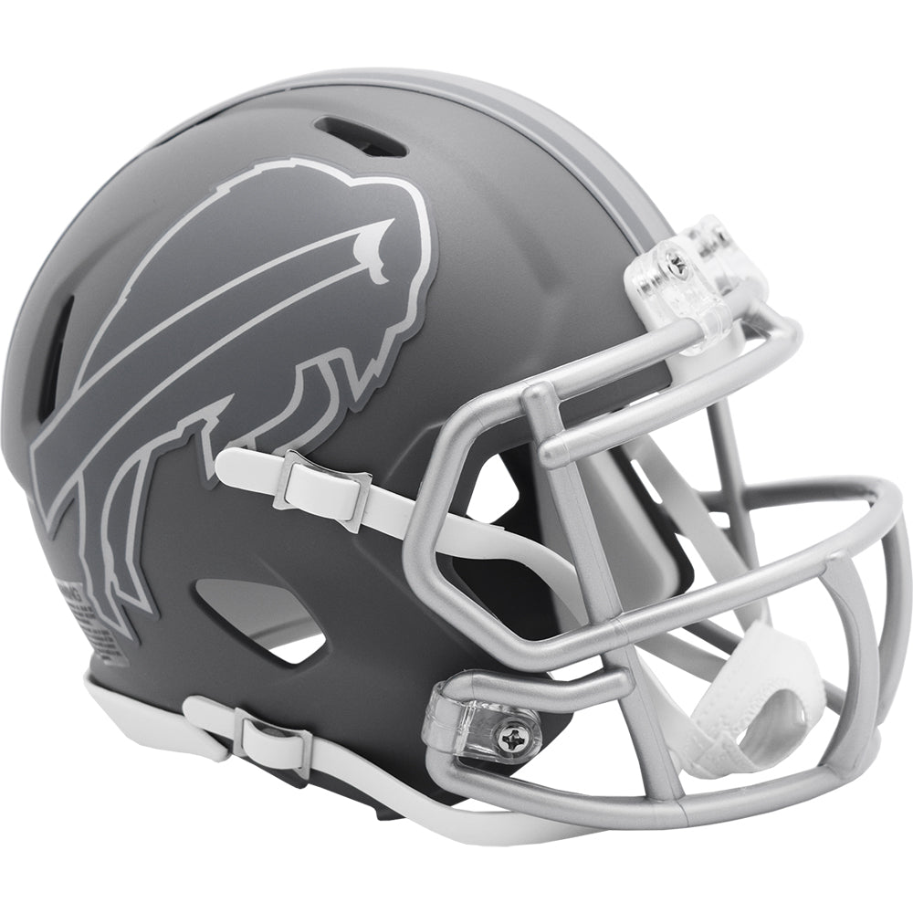 Buffalo Bills Riddell Speed Mini Helmet - Slate