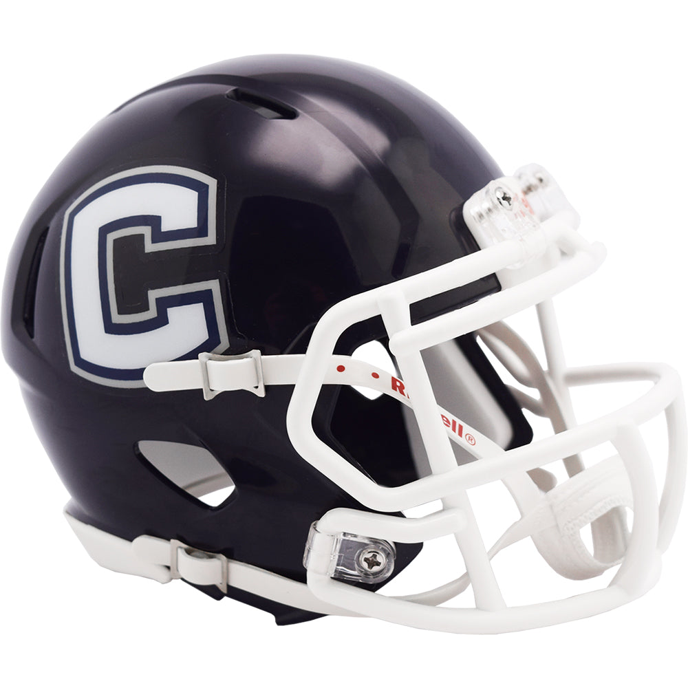 UConn Huskies Riddell Speed Mini Helmet - Blue