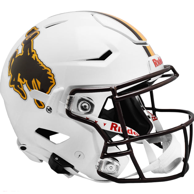 Wyoming Cowboys SpeedFlex Authentic Helmet The Speedy Cheetah