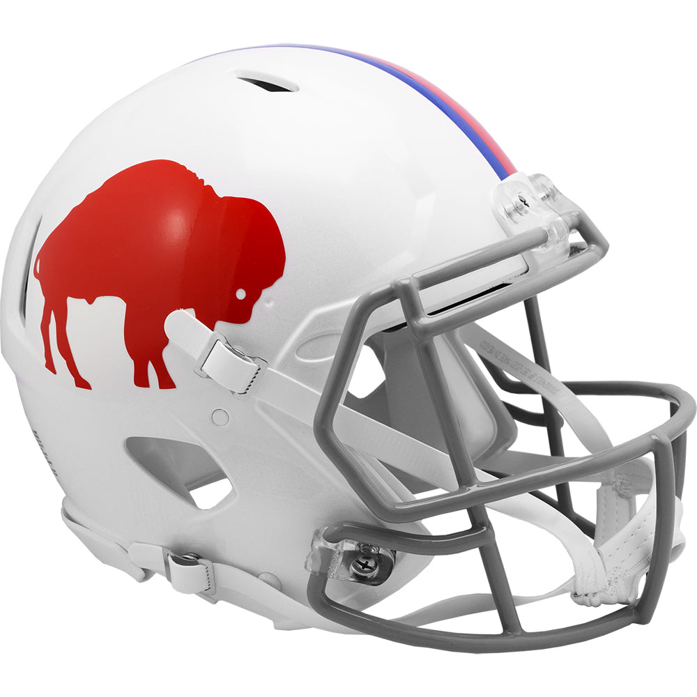 american football helmet old Buffalo Bills Authentic Speed Throwback Football Helmet 1965-1973