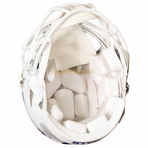 Buffalo Bills Riddell Speed Authentic Helmet Inside View