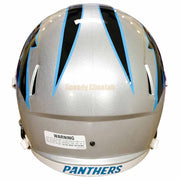 Carolina Panthers Riddell Speed Replica Helmet Side View