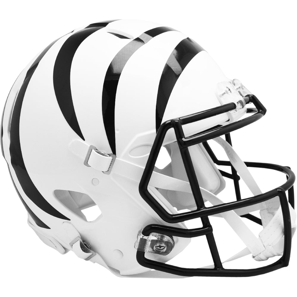 Cincinnati Bengals Helmet Riddell Authentic Full Size Speed Style On-Field Alternate Cincinnati Bengals Helmet Riddell Authentic Full Size Speed Style On-Field Alternate