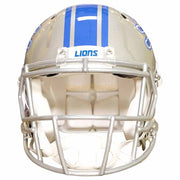 Detroit Lions Riddell Speed Authentic Helmet Front View
