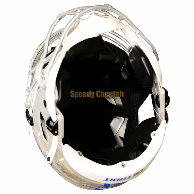 Detroit Lions Riddell SpeedFlex Authentic Helmet Inside View
