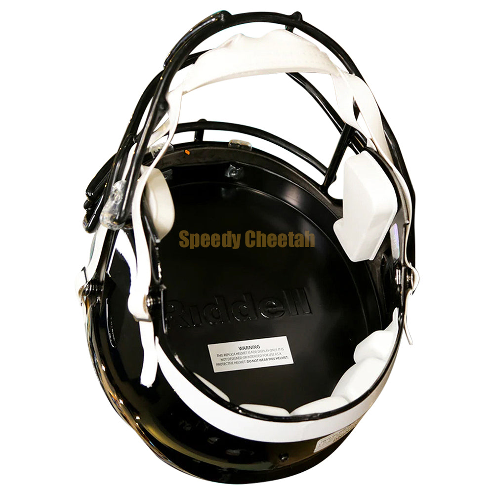 Jacksonville Jaguars 1995-2012 throwback helmet interior