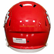 Kansas City Chiefs Riddell Speed Replica Helmet Side View