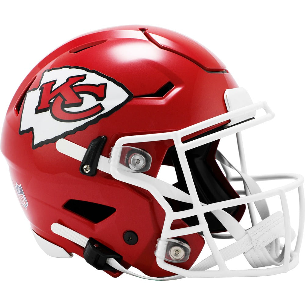 Kansas City Chiefs Helmet Riddell Authentic Full Size SpeedFlex Style