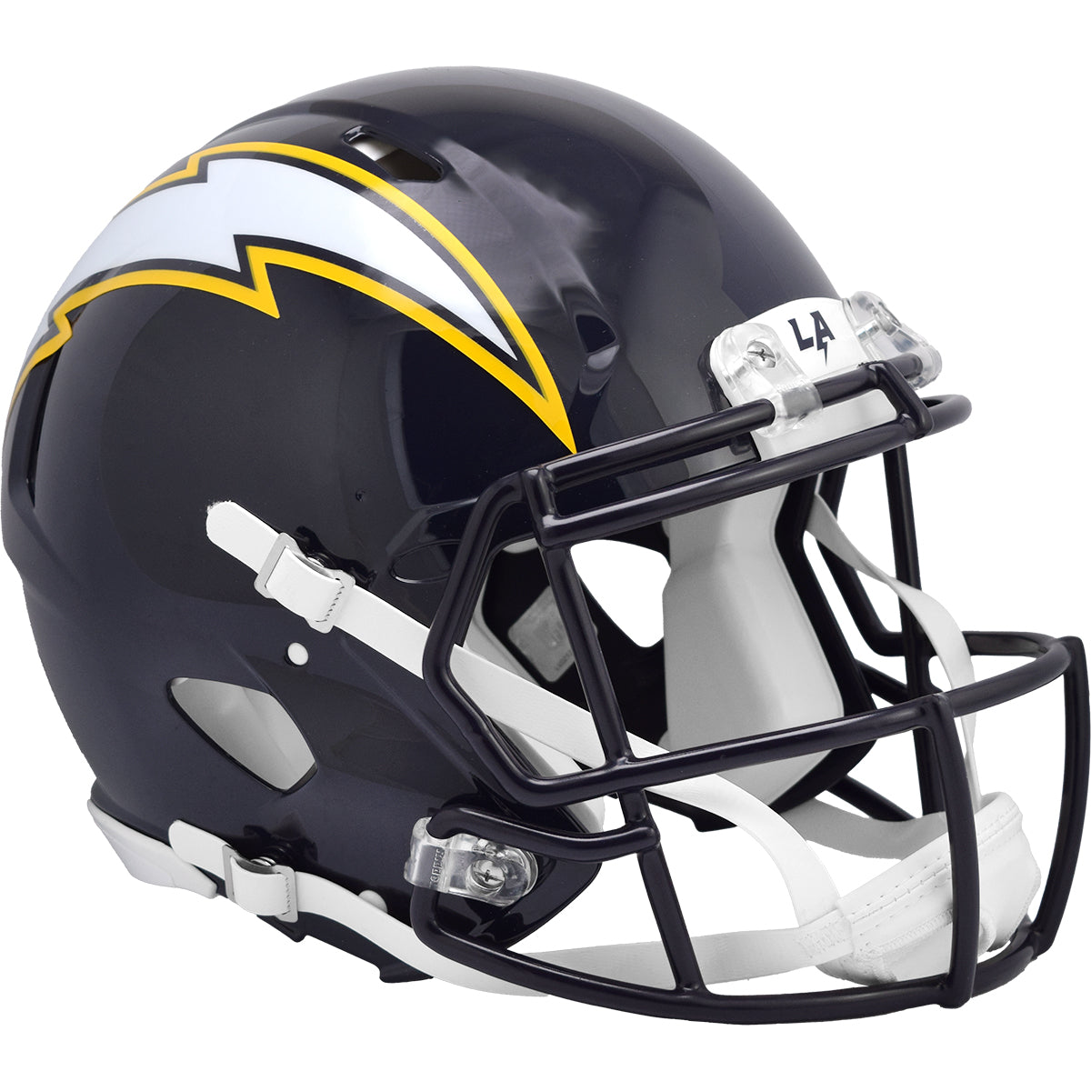 buy new navy football helmet Los Angeles Chargers 2025 On Field Alternate Riddell NFL Authentic Speed Full Size Helmet