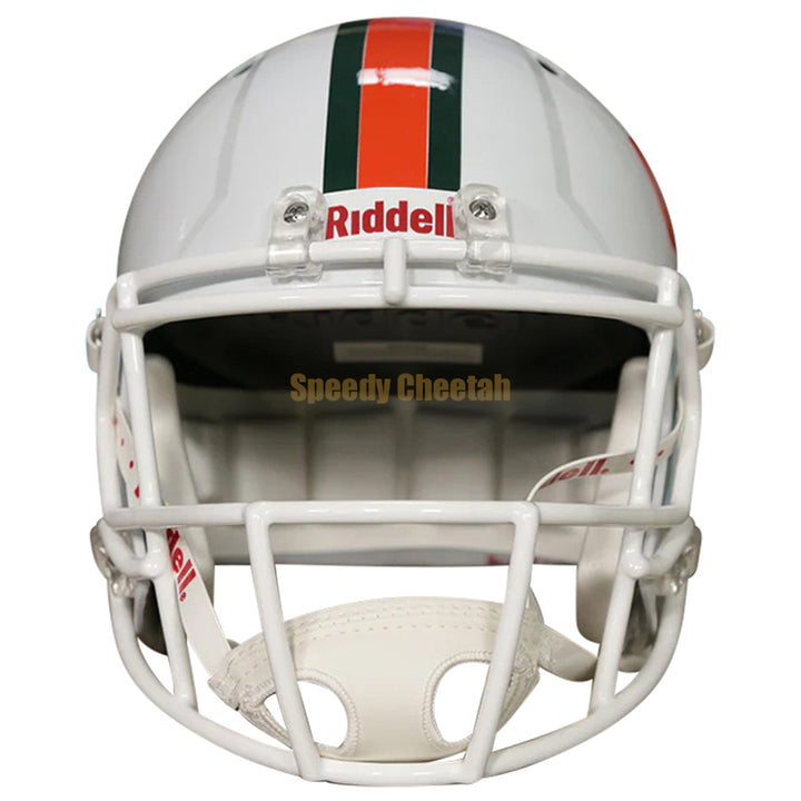 Miami Hurricanes Replica Speed Helmet