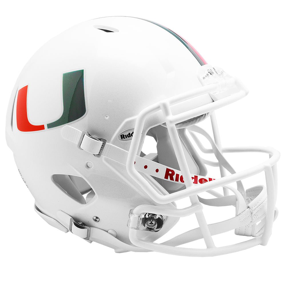 Miami Hurricanes Speed Authentic Helmet