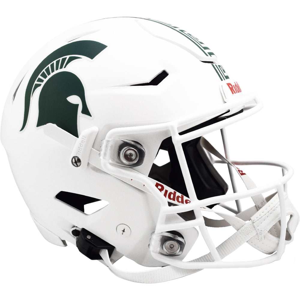 MSU Spartans Speedflex white authentic football helmet