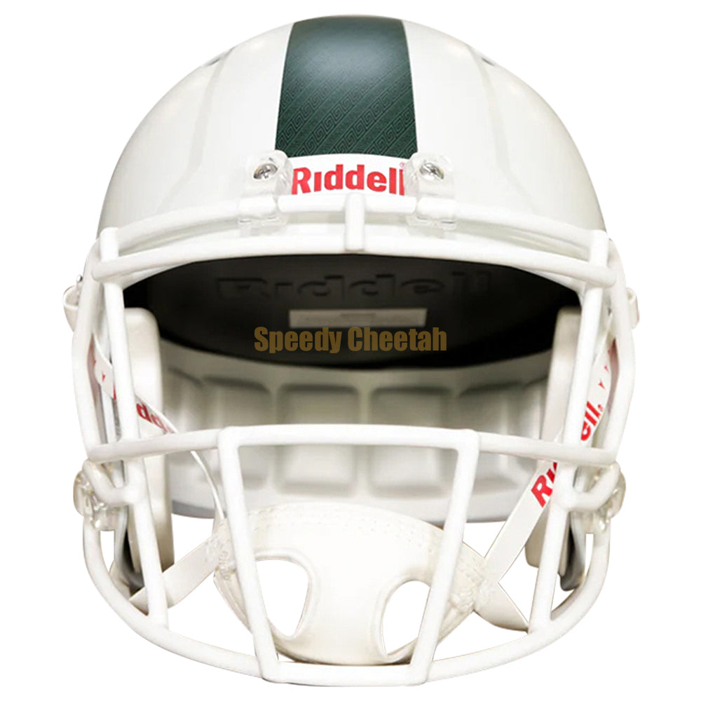 MSU Spartans white replica Speed helmet