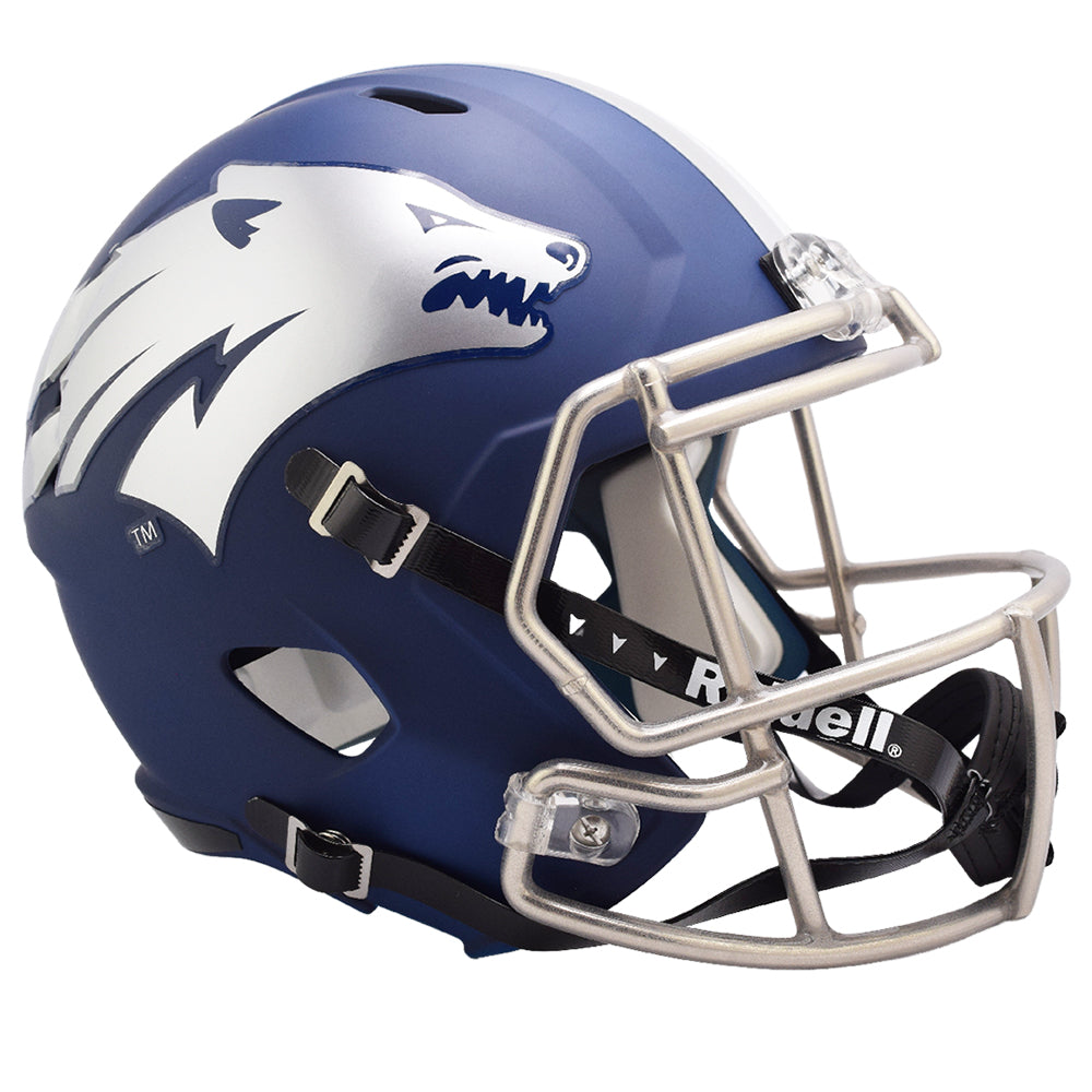 collectible collegiate football helmets Nevada Wolf Pack Replica Speed