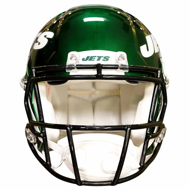 NY Jets Riddell Speed Authentic Helmet Front View