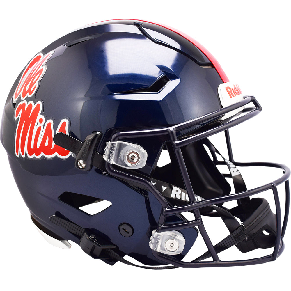 1 175 riddell speedflex football helmet Ole Miss Rebels Authentic Speedflex