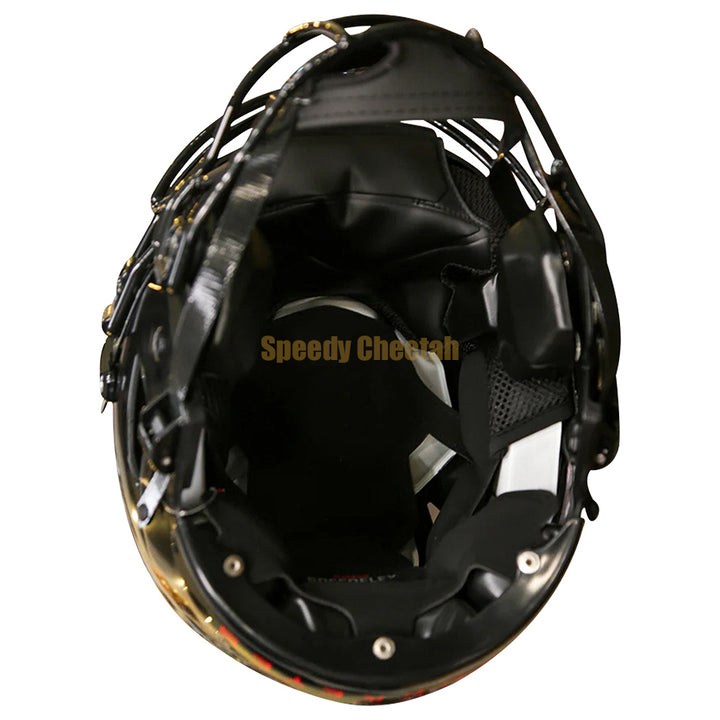 OSU Buckeyes Black Speedflex Football Helmet Interior