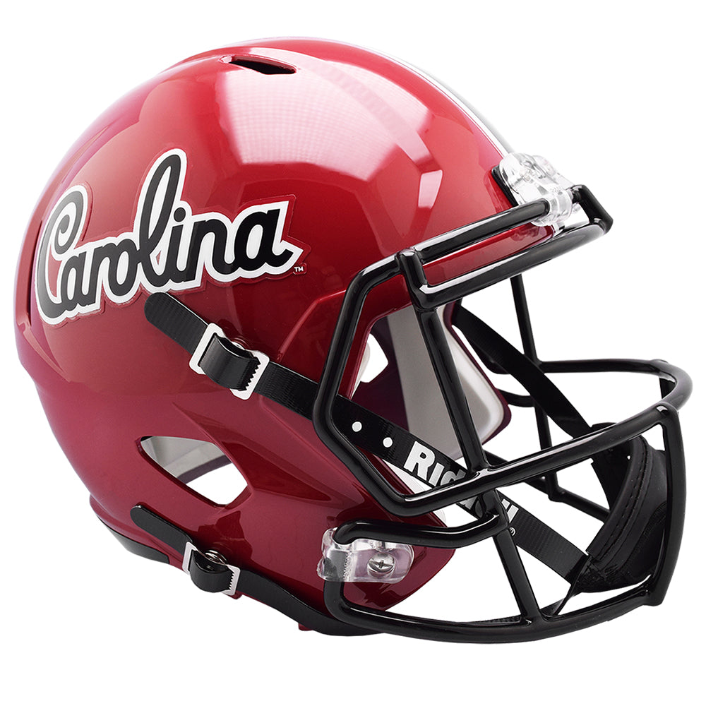 gamecock motorcycle helmet South Carolina Gamecocks Script Speed Riddell Full Size Replica Football Helmet