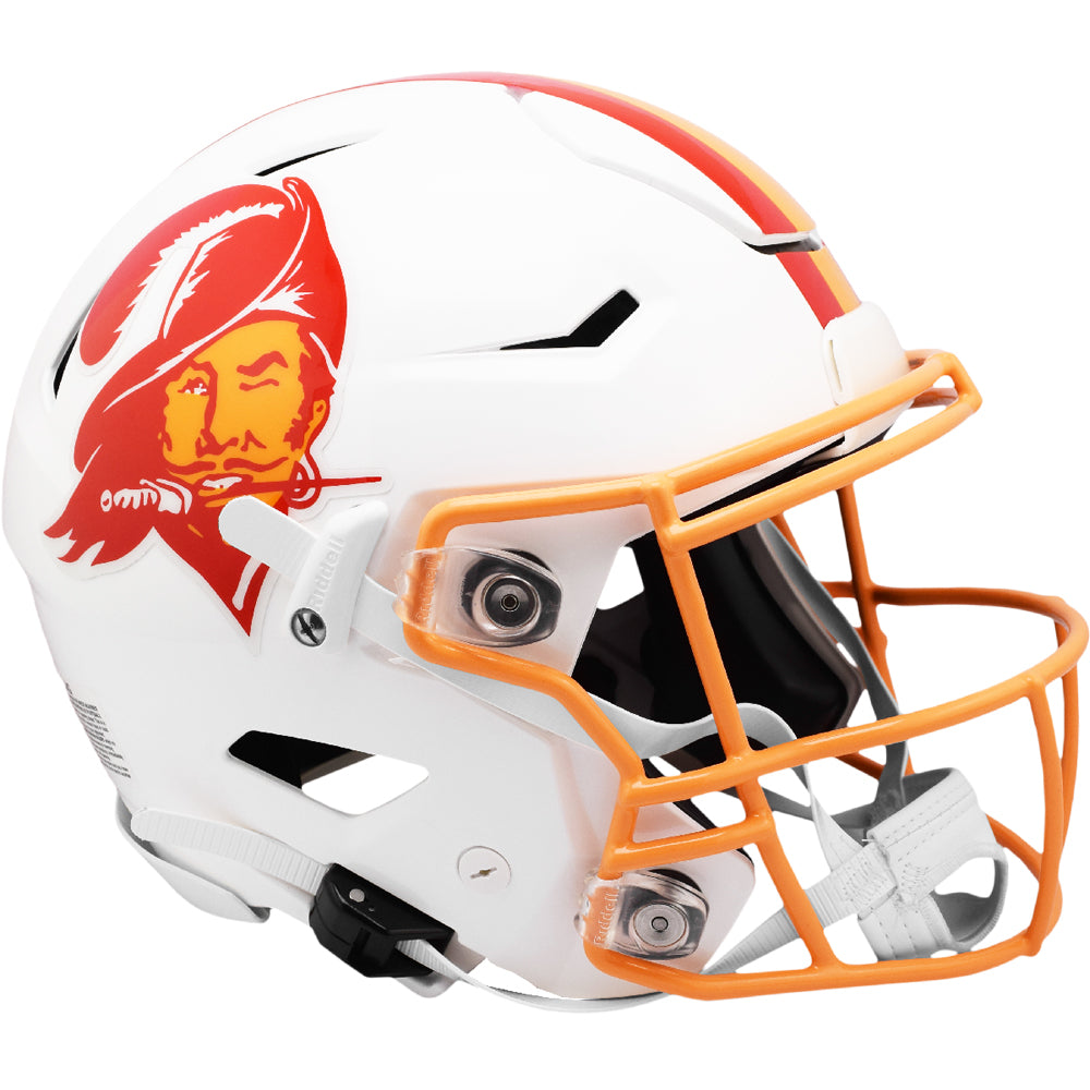 Tampa Bay Buccaneers 1976-1996 Throwback Riddell NFL Authentic SpeedFlex Full Size Helmet Tampa Bay Buccaneers 1976-1996 Throwback Riddell NFL Authentic SpeedFlex Full Size Helmet