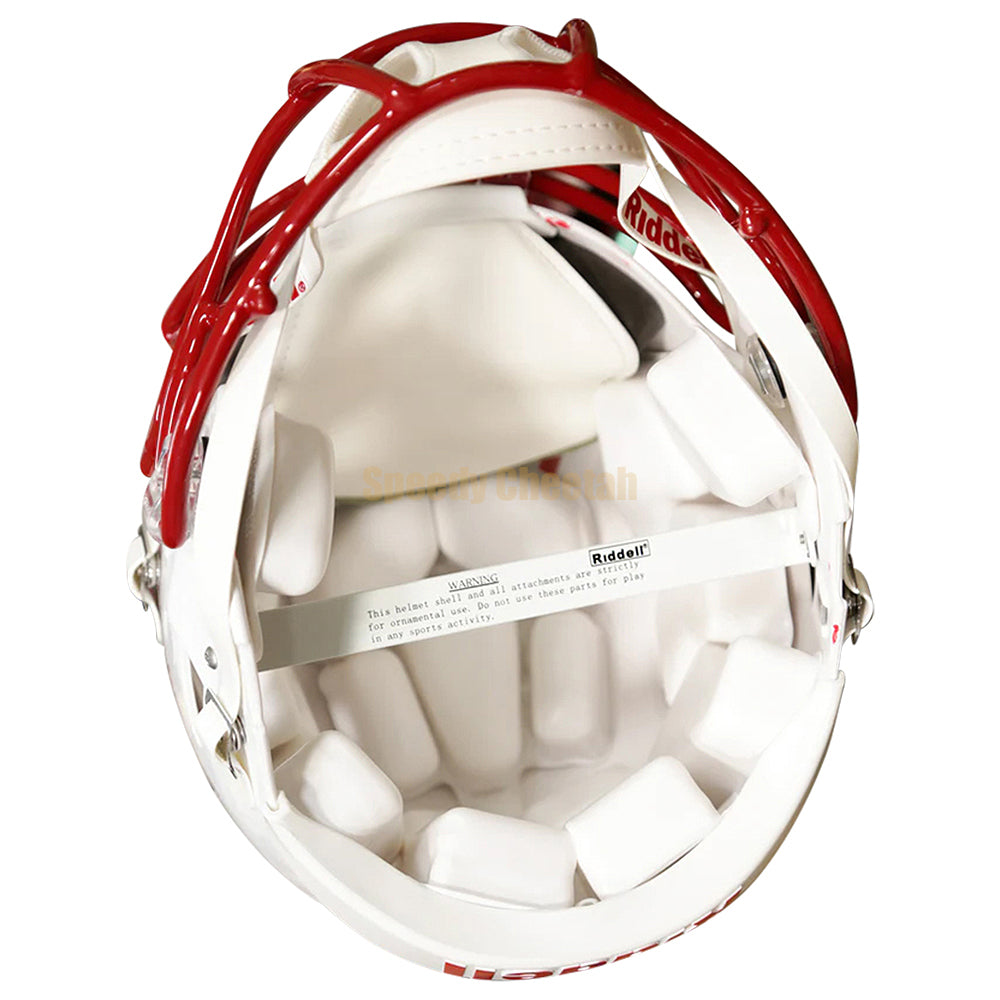 Wisconsin Badgers Speed Authentic Helmet Interior