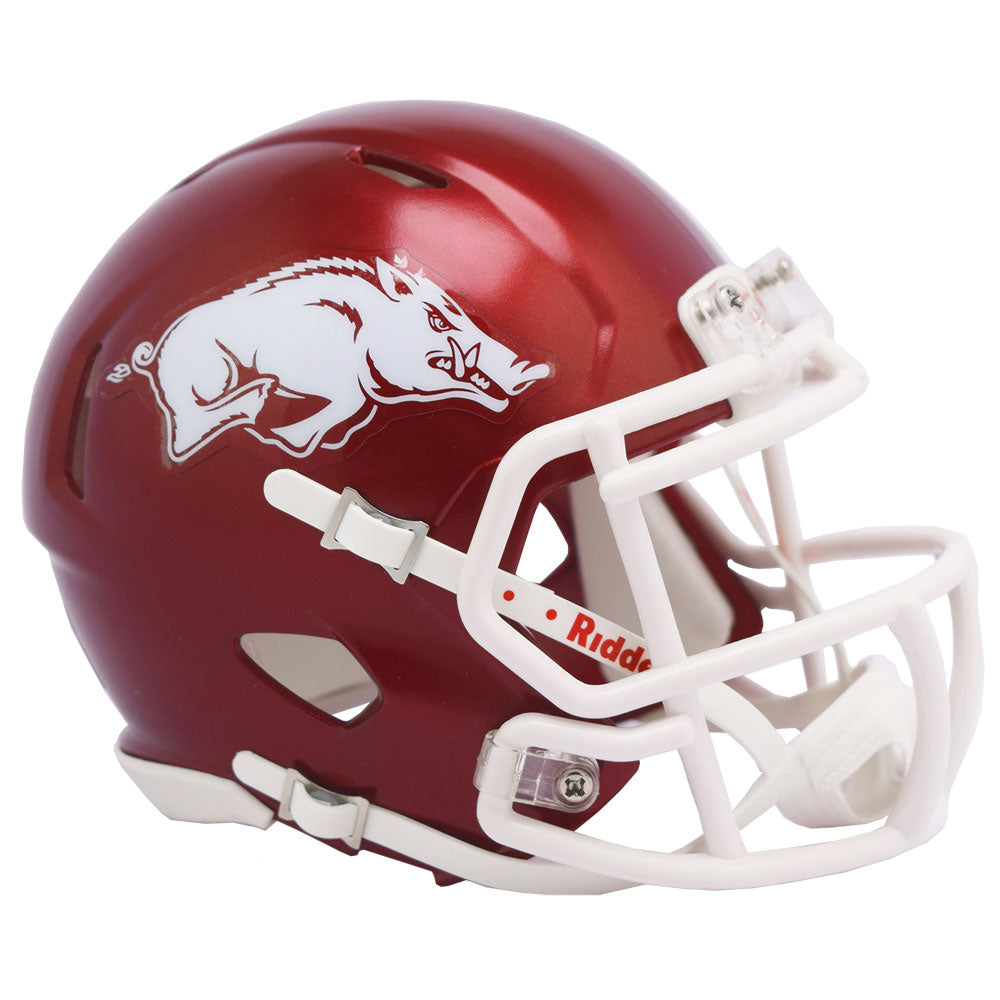 arkansas helmets football Riddell Arkansas Razorbacks Speed Mini Helmet