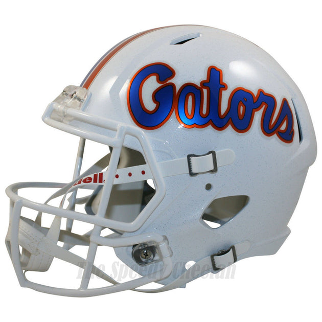 Florida Gators White Riddell Speed Replica Helmet The Speedy Cheetah