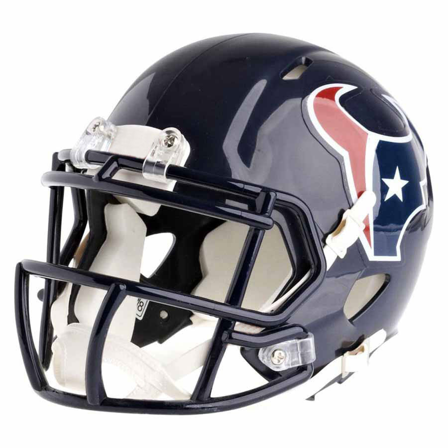 2002 riddell football helmets Houston Texans Speed Mini Helmet