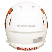 Illinois Fighting Illini White Riddell Speed Authentic Football Helmet