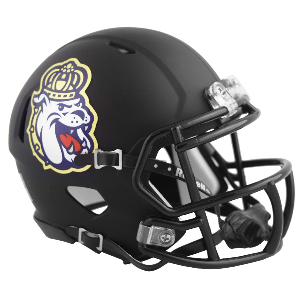 James Madison Dukes Riddell Speed Mini Helmet - Black