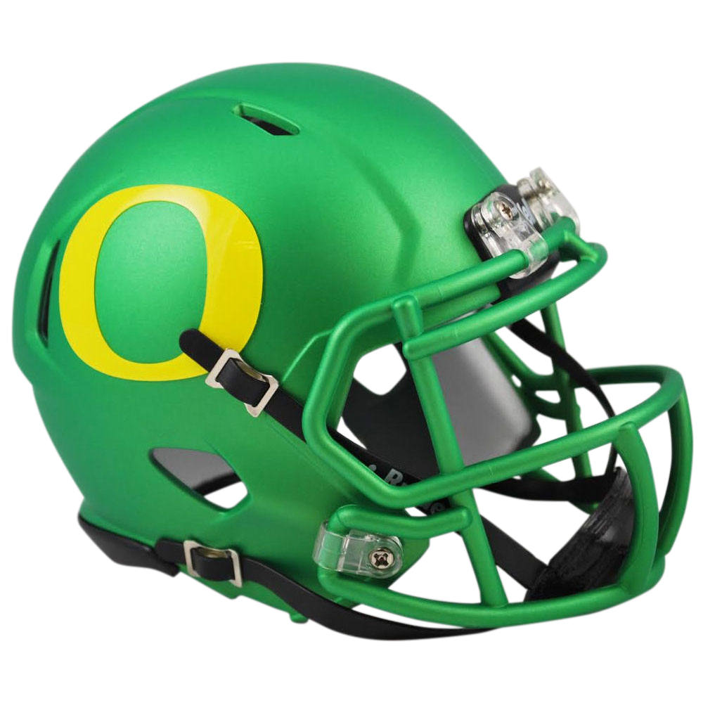 Oregon Ducks Riddell Speed Mini Helmet - Apple Green