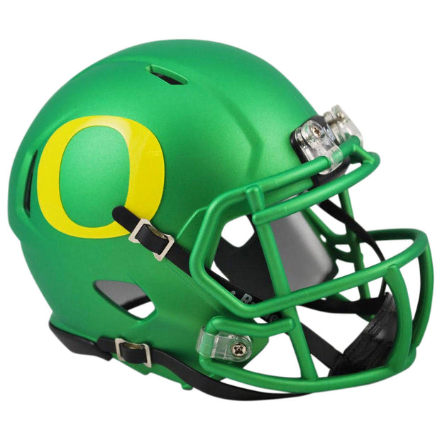 Oregon Ducks Apple Green Riddell Speed Mini Football Helmet