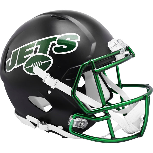 NY Jets Black Alternate Speed Authentic Helmet