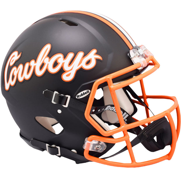 OK State Cowboys Black Riddell Speed Authentic Football Helmet