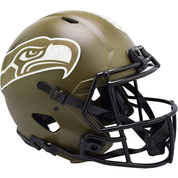Seattle Seahawks Riddell Salute To Service Authentic Football Helmet