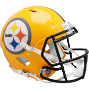 Pittsburgh Steelers Gold Riddell Throwback Authentic Football Helmet